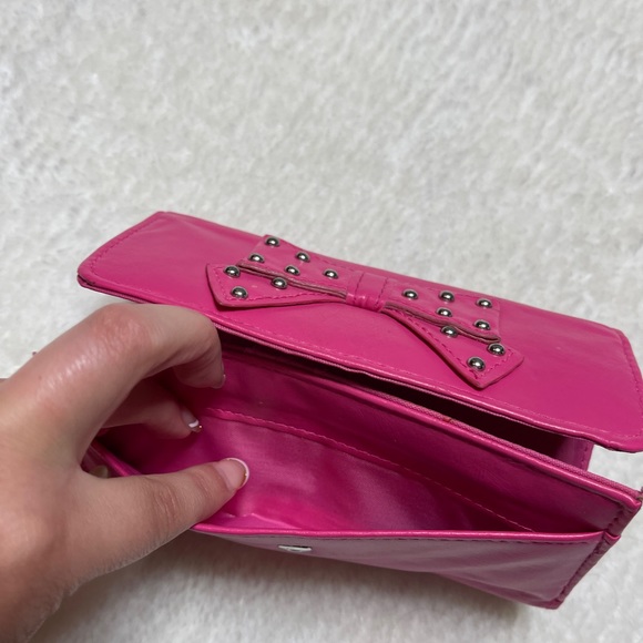 Claire’s Pink Bow Wallet - Picture 7 of 11